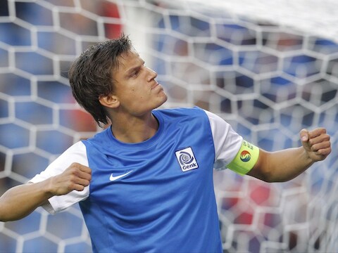 Aanvoerder Jelle Vossen opende al snel de score