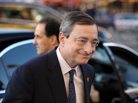 Mario Draghi volgt op 1 november Jean-Claude Trichet op als ECB-topman.