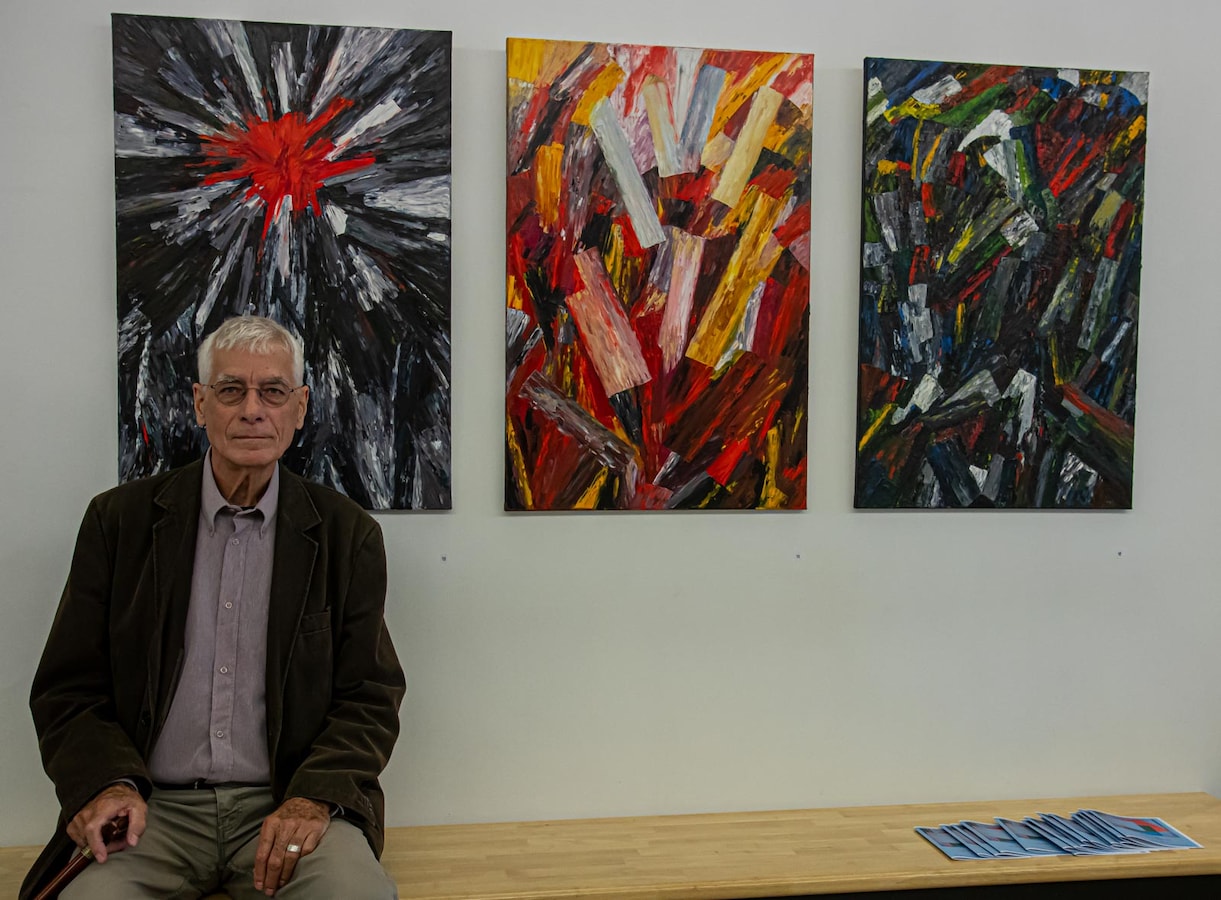 Schilder en dichter Jean-Pierre De Bock exposeert in Cultuurcentrum ...