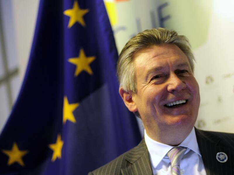 Europees Handelscommissaris Karel De Gucht.