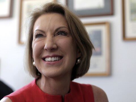 Carly Fiorina.