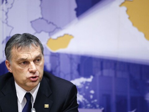 De Hongaarse premier Viktor Orban.