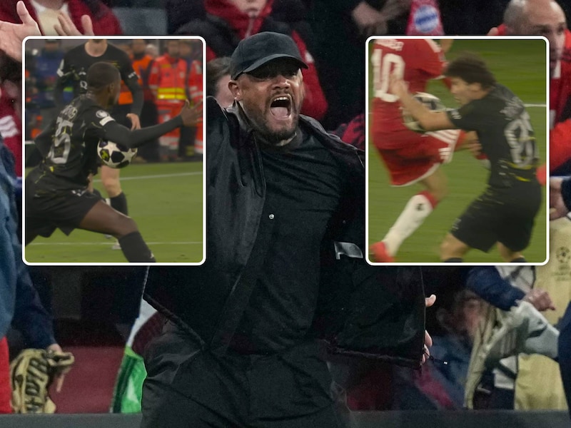Ondanks de woede van Vincent Kompany: waarom Bayern geen penalty kreeg én PSG de match met elf uitspeelde