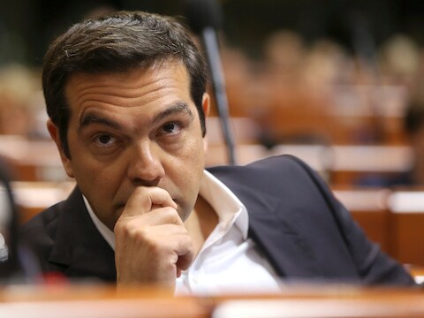 De Griekse premier Alexis Tsipras.