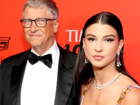Bill Gates en Phoebe Gates in 2022.