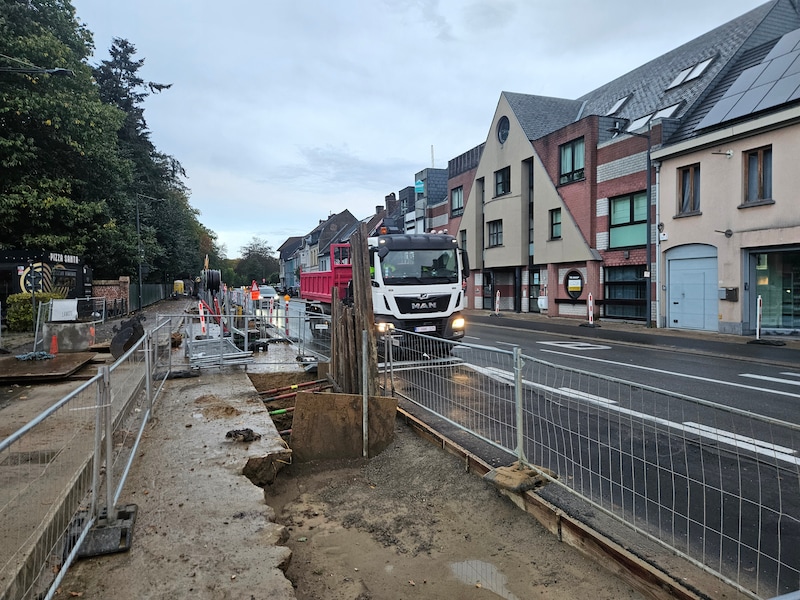 Opnieuw doorgaand verkeer mogelijk op Brusselsesteenweg in Melle. 
