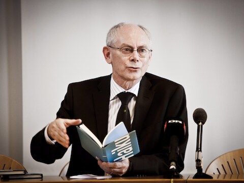 Herman Van Rompuy moet een en ander in goede banen leiden.
