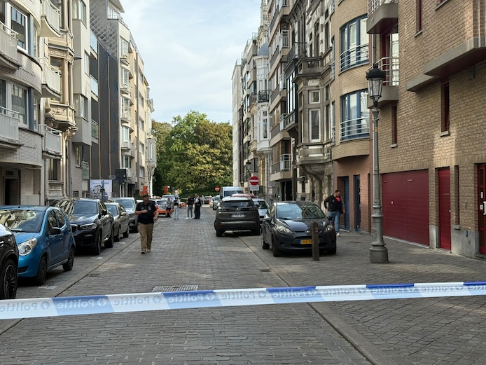 De Brusselstraat in Oostende werd afgesloten