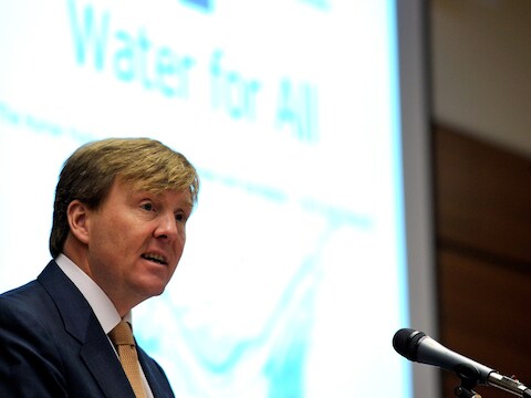 De toekomstige koning van Nederland Willem-Alexander.
