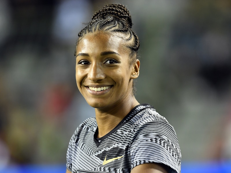 Nafi Thiam: “Heel moeilijk hoogspringen in dit weer, maar mijn gevoel was goed”
