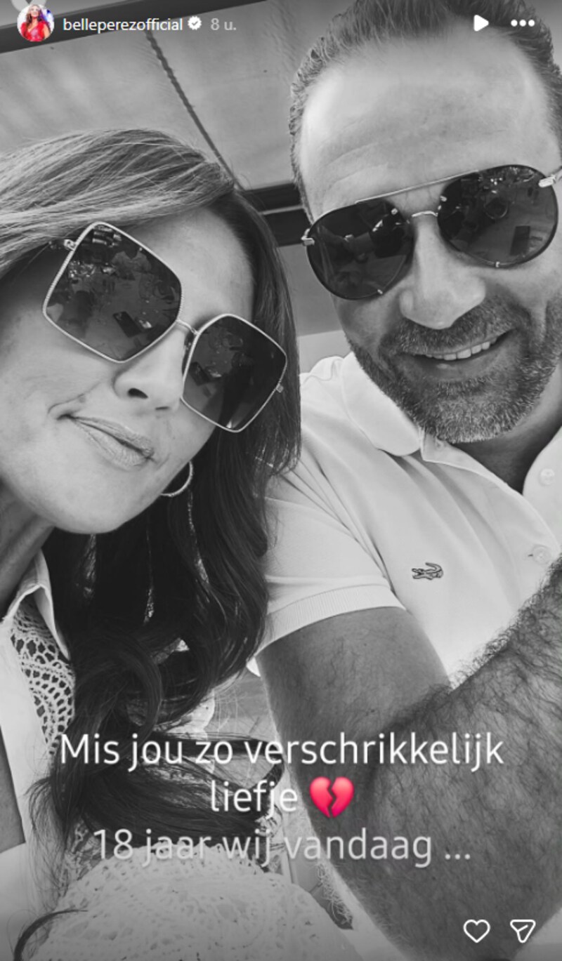 Belle Perez herdenkt haar ‘Wout’