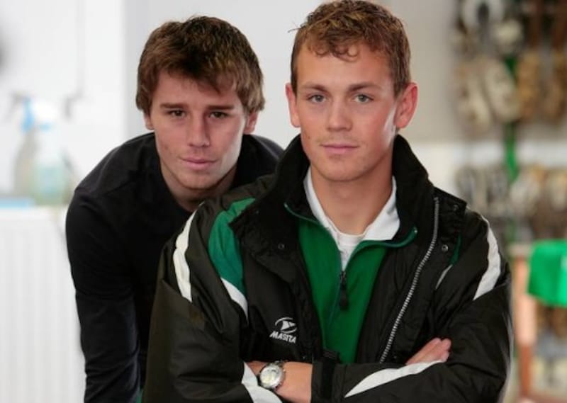 Stijn De Smet en Tom De Sutter, het gevreesde spitsenduo bij Cercle onder Glen De Boeck.