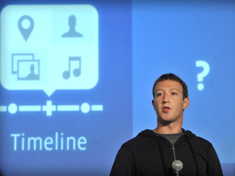 Facebook-oprichter Mark Zuckerberg.
