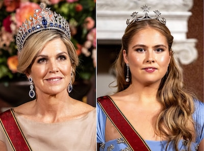 IN BEELD. Máxima pakt groots uit bij staatsbanket 