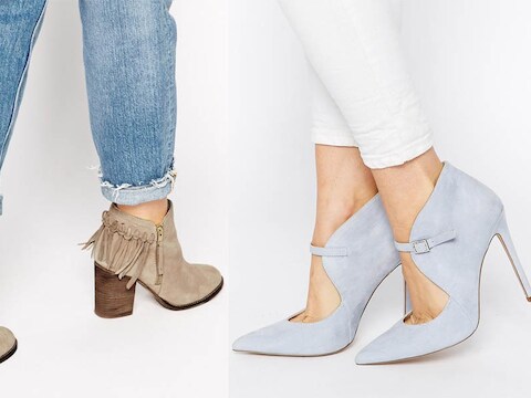 Stijlvolle cowboylaarzen en sexy pumps.