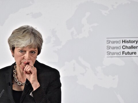 Theresa May.