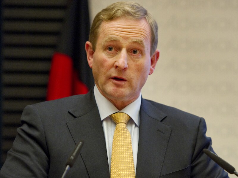 De Ierse premier Enda Kenny.