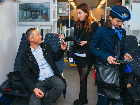Door de energiecrisis ziet NMBS meer reizigers.