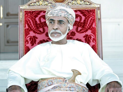 Sultan Qaboos bin Said.