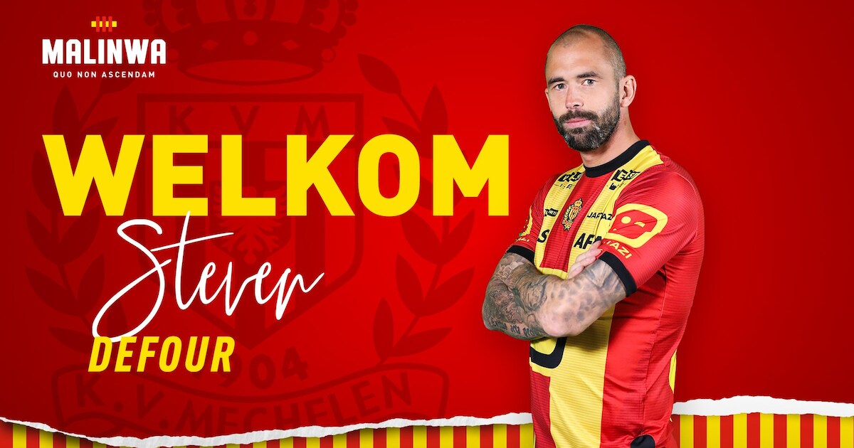 De terugkeer is een feit: Steven Defour (32) tekent een contract bij KV ...