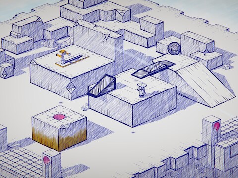 Ooit al een game gespeeld die in balpentekeningen is opgetrokken?