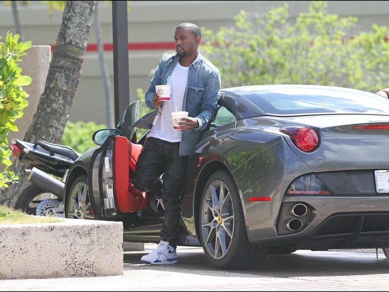 Kanye West in Los Angeles.