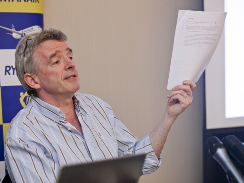 Ryanair-topman Michael O'Leary