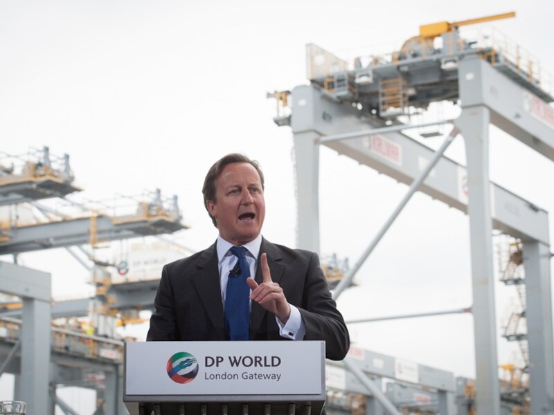 De Britse premier David Cameron.