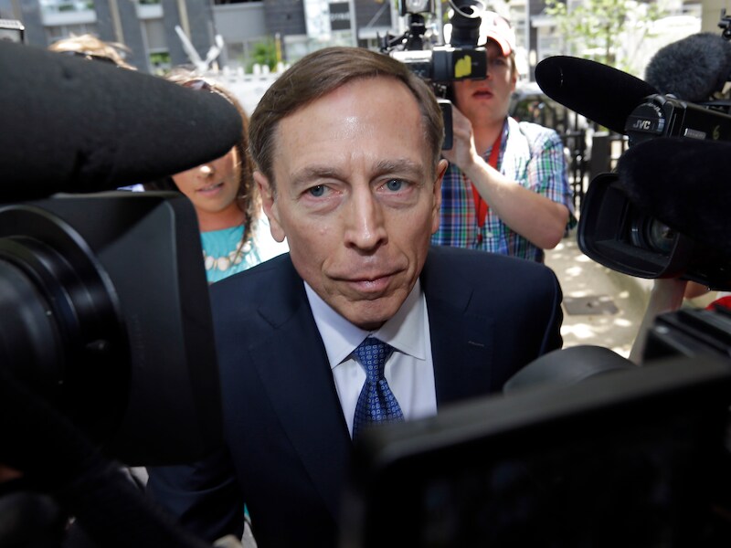 David Petraeus, de voormalige directeur van de CIA.