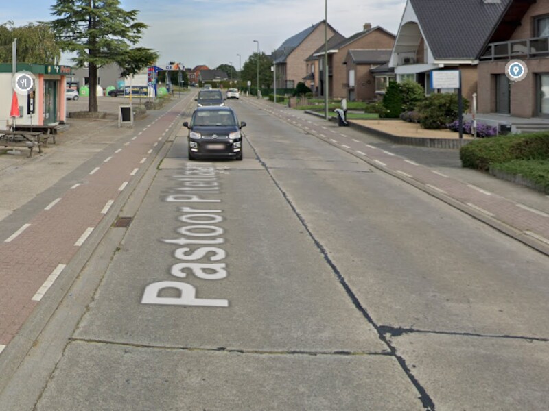 De Pastoor Petitlaan in Begijnendijk.