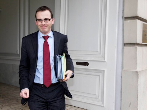 Wouter Beke eerder deze week.