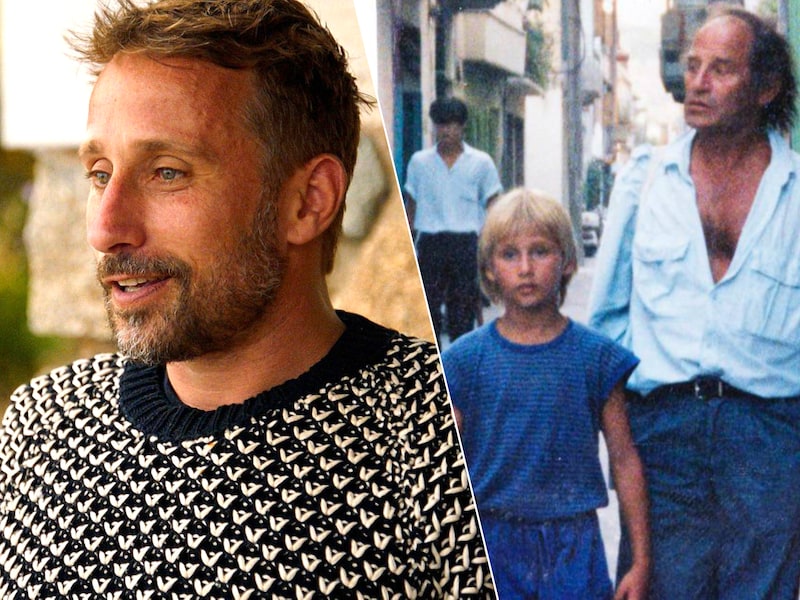 Matthias Schoenaerts en zijn papa Julien.
