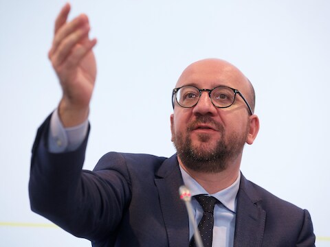 Premier Charles Michel (MR)