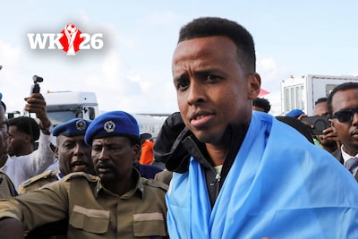 Uitgesloten WK-scheidsrechter Omar Artan terug in Somalië na
