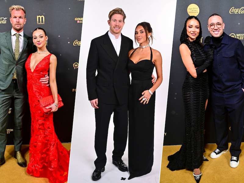 Kevin De Bruyne en zijn Michèle, Radja Nainggolan met Stephanie en nog vele anderen: zij maakten grote sier op de Gouden Loper