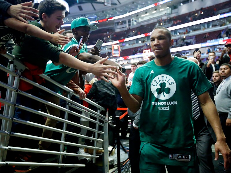 Avery Bradley was de grote man bij de Celtics.