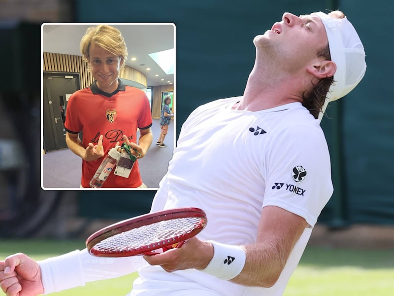Door Rode Duivels verstoorde nachtrust remt Zizou Bergs niet af op Wimbledon: “‘s Ochtends heb ik meteen de score gecheckt”