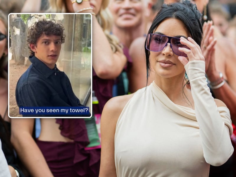 “Waar is mijn handdoek?”: Kimi Antonelli reageert met knipoog op opvallend moment met Kim Kardashian in Monaco