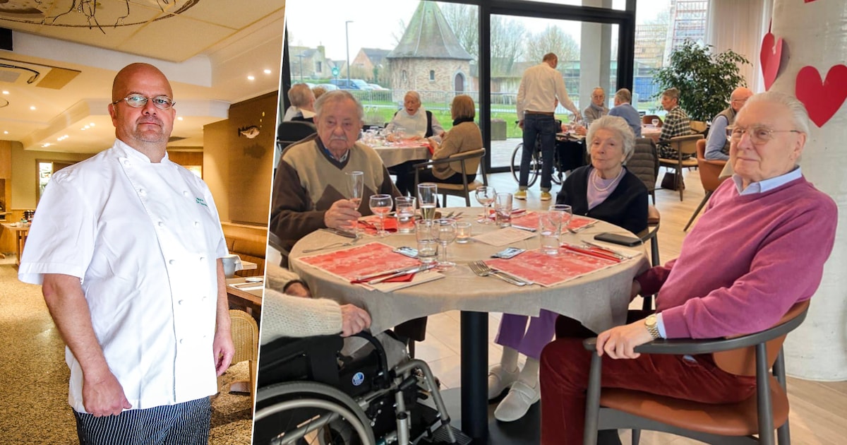 Chef Ignace verrast bewoners van WZC De Polderparel met intiem ...
