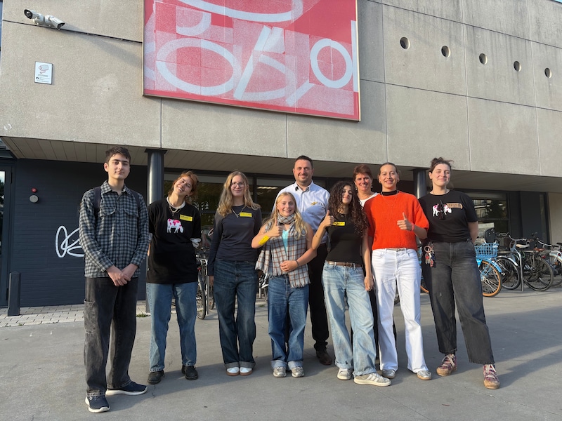 YOUCA Action Day in Deinze. 