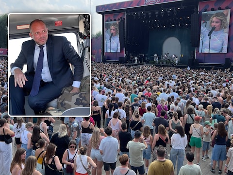 Op het festivalterrein van Suikerrock in Tienen zal ook een stand van Defensie staan. Minister Theo Francken (inzet) komt op zaterdag ook langs.