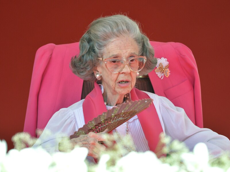 Koningin Fabiola.