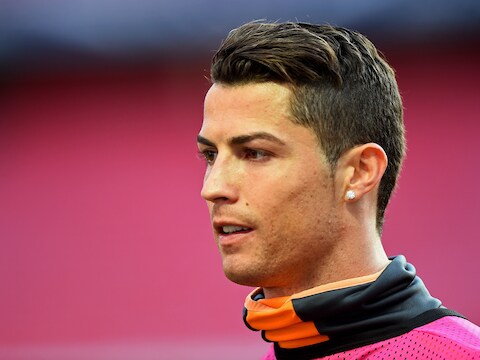 Cristiano Ronaldo bereidt zich in Lissabon voor op de Champions League-finale tegen Atlético.
