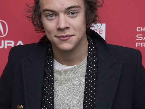 Zanger Harry Styles op het Sundance Festival.