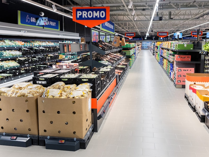 De nieuwe ALDI-winkel aan de Brusselsesteenweg in Zemst