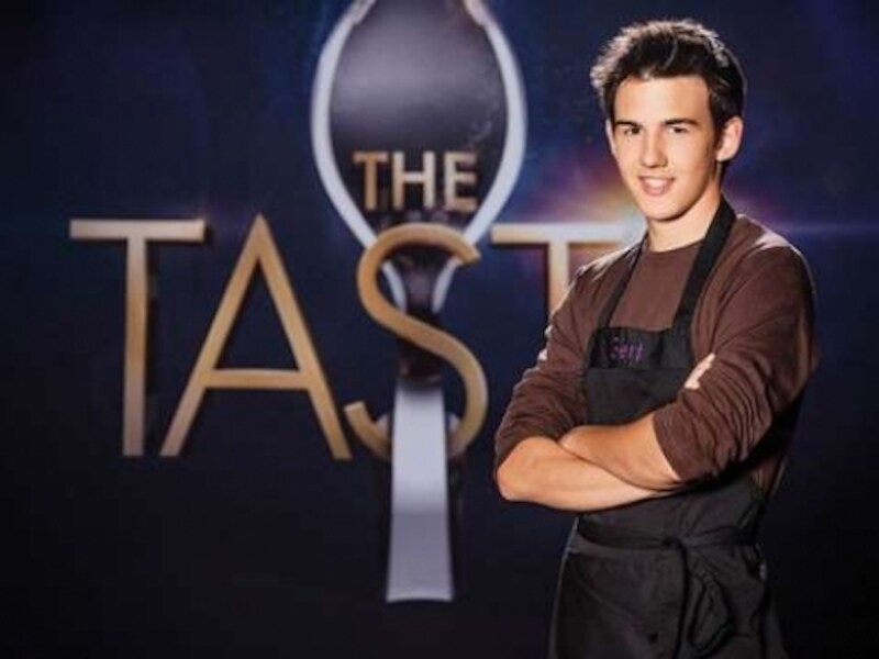 Loïc bij zijn deelname aan The Taste in 2013.
