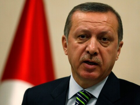 De Turkse premier Erdogan.