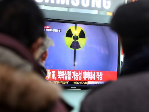 Australië neemt de maatregel na de nucleaire test.
