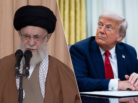 Khamenei en Trump