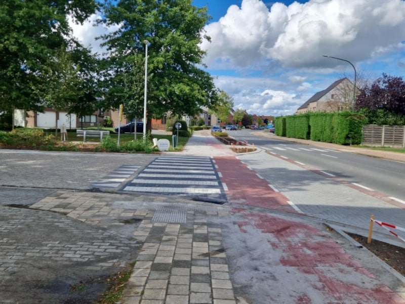 Kruispunt Kerkenhoek-Statiestraat stuk veiliger en overzichtelijker na heraanleg